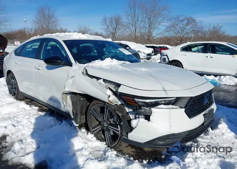 2024 Honda Accord Hybrid Sport from USA, damaged, VIN 1HGCY2F52RA077224